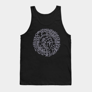 Not Quite Dead — Race Crest (color) Tank Top